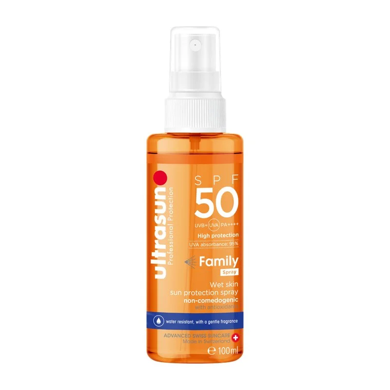 Family Wet Skin Spray SPF50, 100ml Family Wet Skin Spray SPF50, 100ml