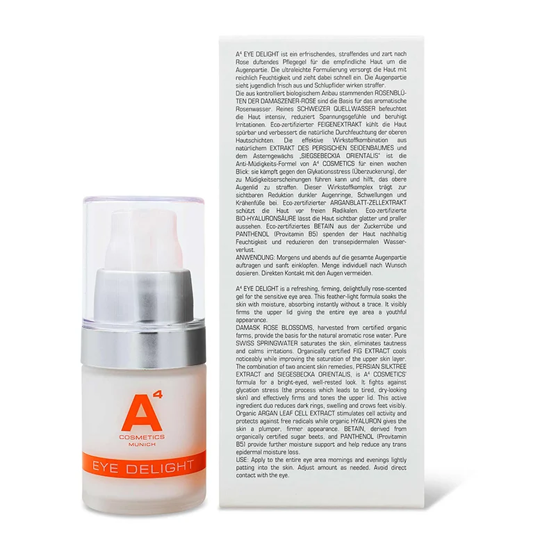 A4 Eye Delight, Lifting Gel, 15ml