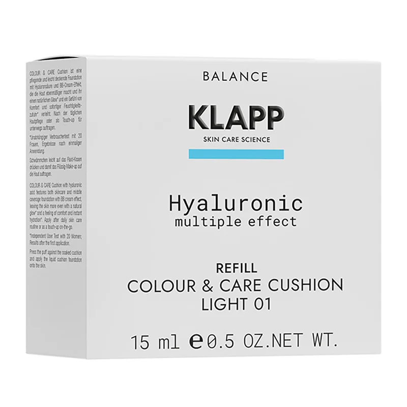 Hyaluronic Refill Colour & Care Cushion 01 Light, 15g