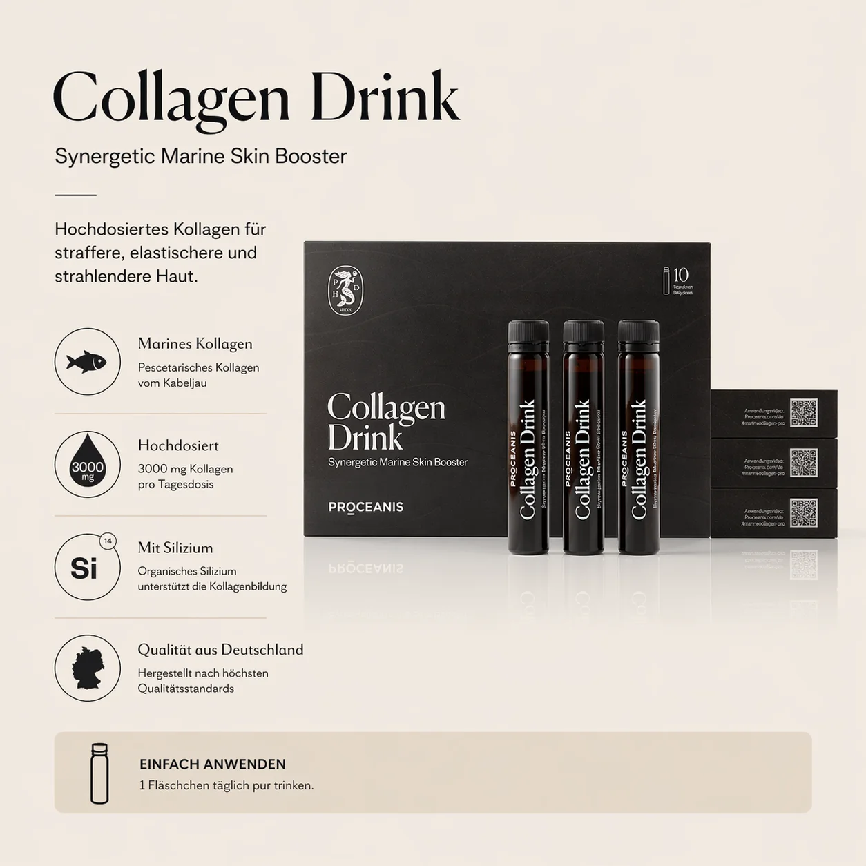 Collagen Drink, 10 x 25ml