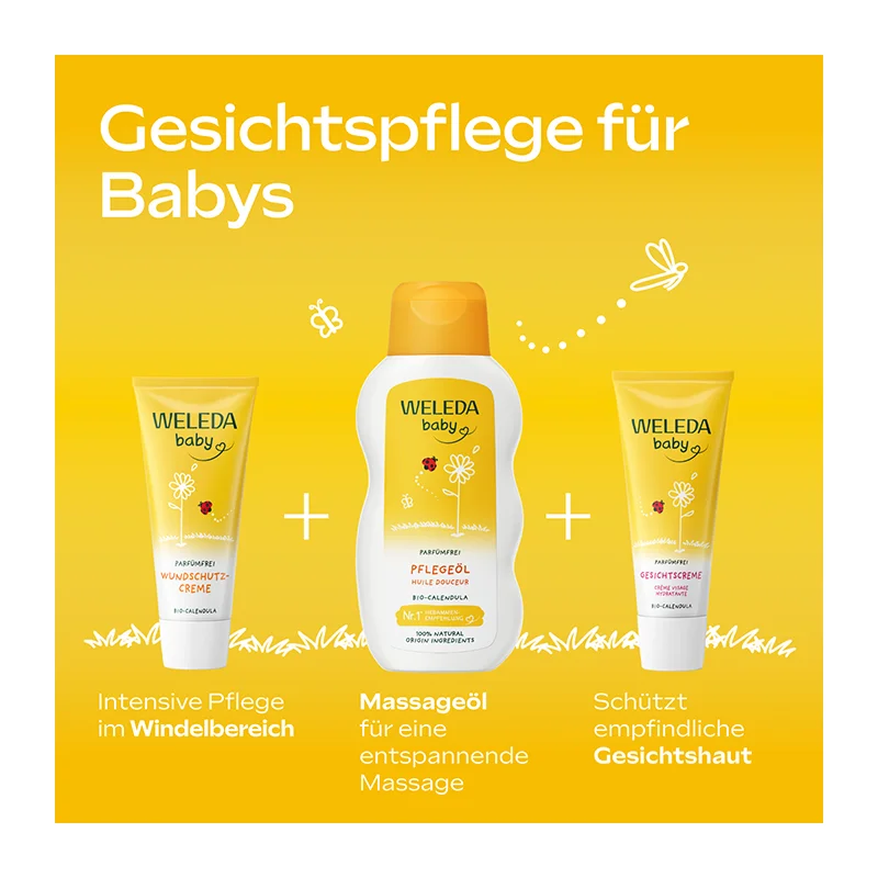 Calendula Pflegeöl Parfümfrei, 200ml