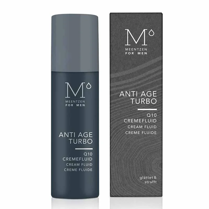 Meentzen for men, Anti Age Turbo Q10 Cremefluid, 50ml