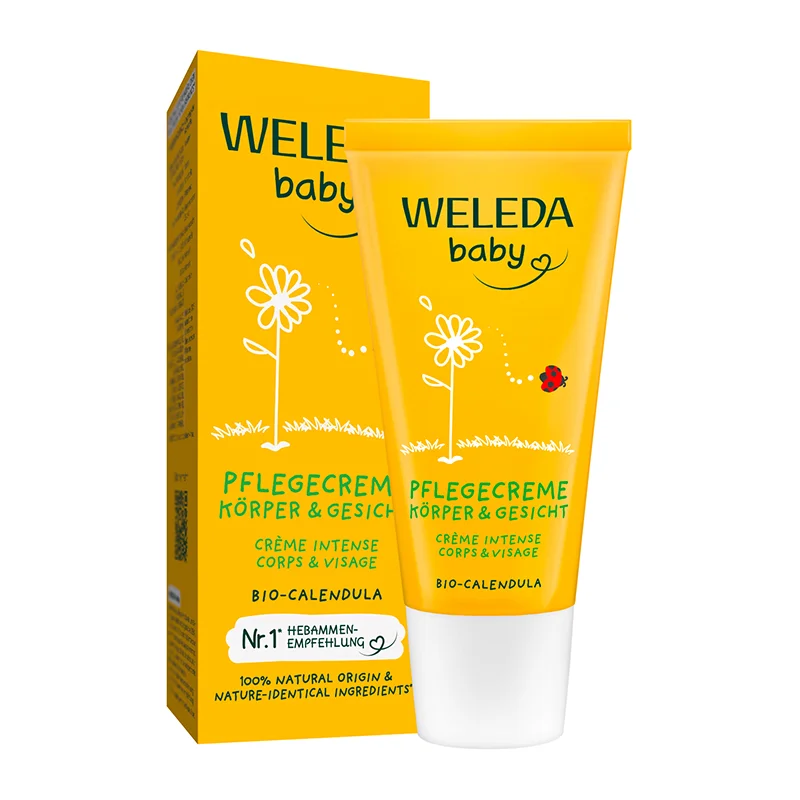 Calendula Pflegecreme Körper & Gesicht, 30ml