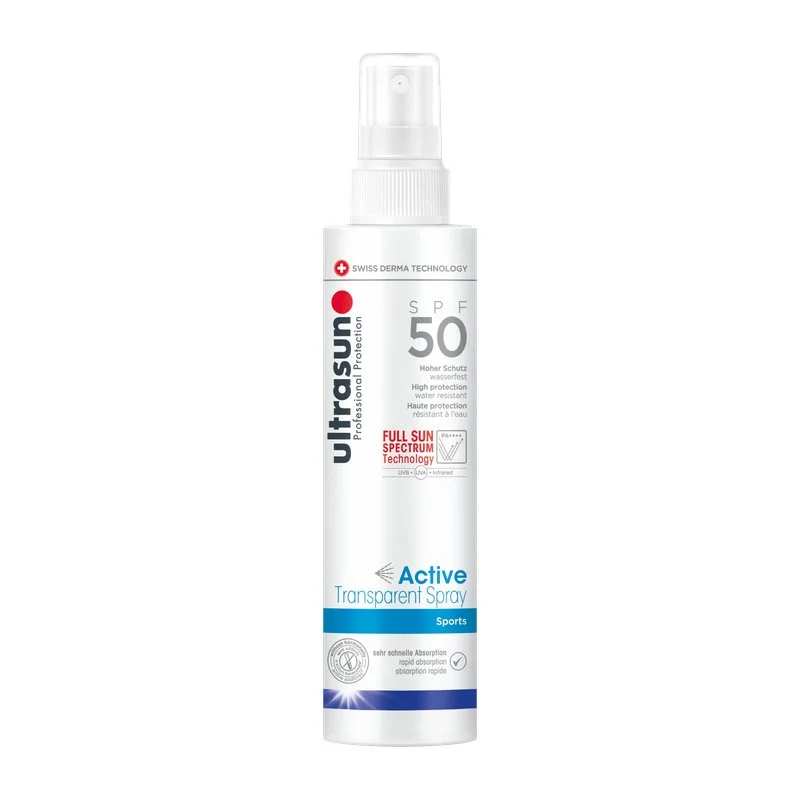Active Transparent Spray SPF 50, 150ml