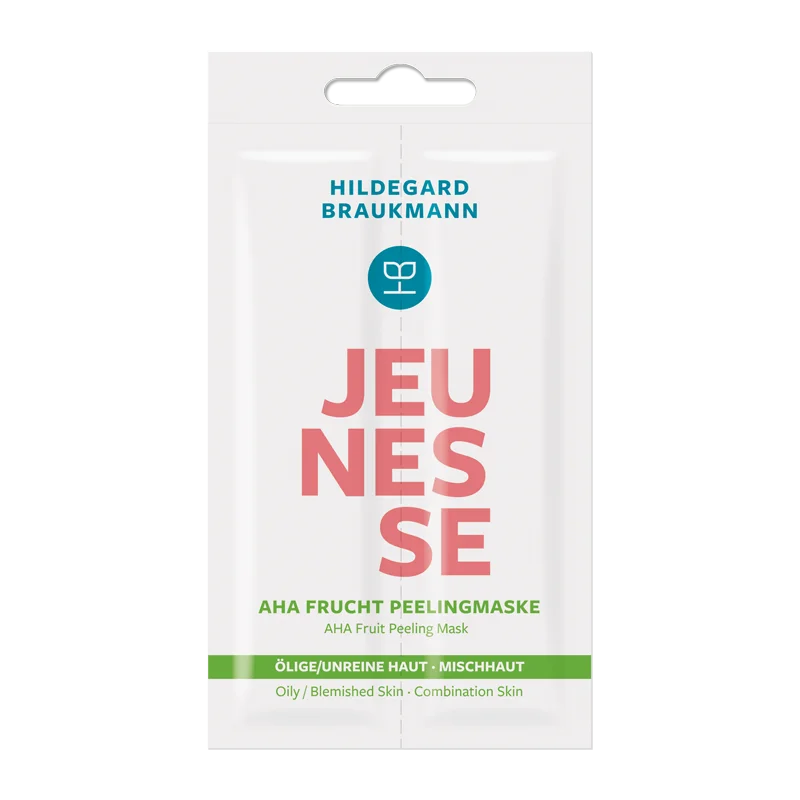Jeunesse, AHA Frucht Peelingmaske Sachet, 2 x 7ml