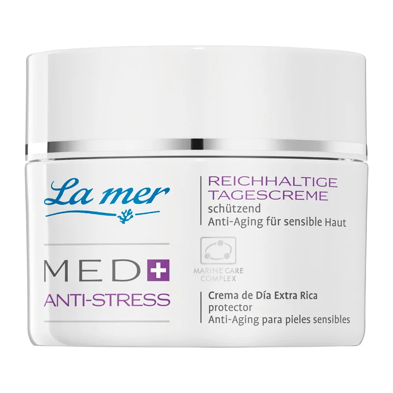 Med+ Anti-Stress, Reichhaltige Tagescreme o.P., 50ml