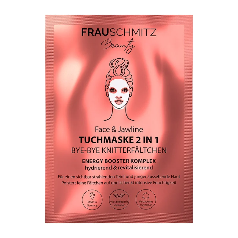 Gesichtstuchmaske Face & Jawline, 1 Stück Gesichtstuchmaske Face & Jawline, 1 Stück