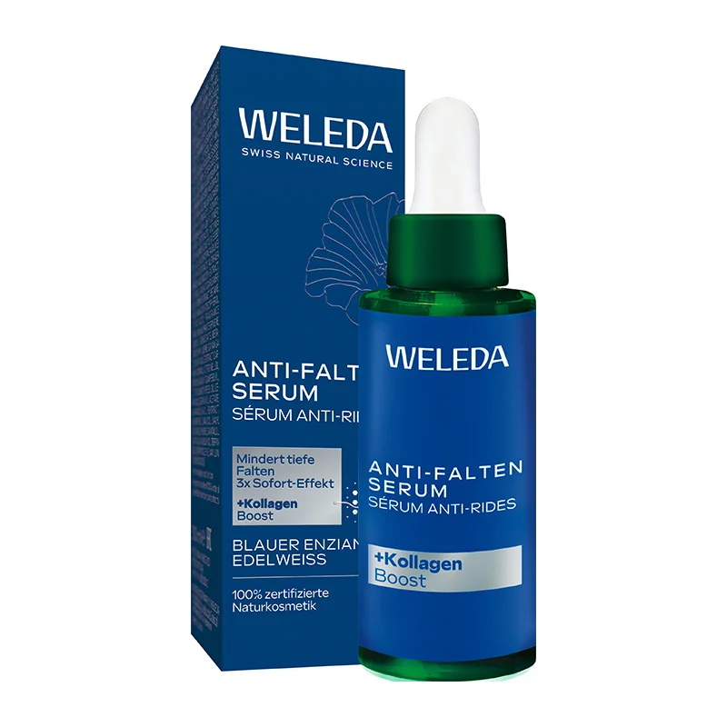 Anti-Falten Serum Blauer Enzian und Edelweiss, 30ml