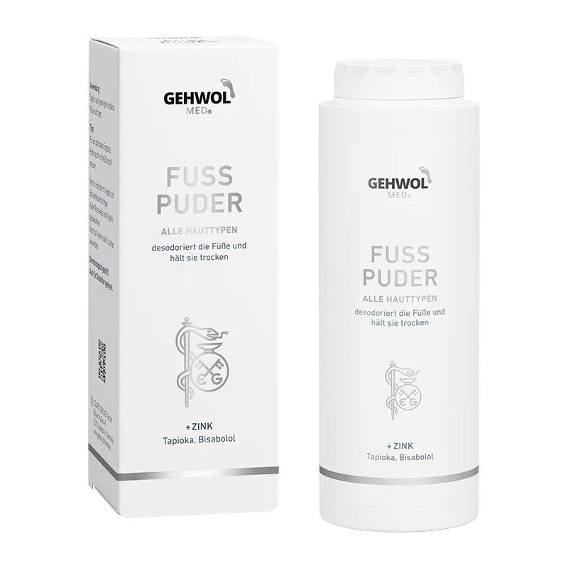 Gehwol med Fußpuder, 100g