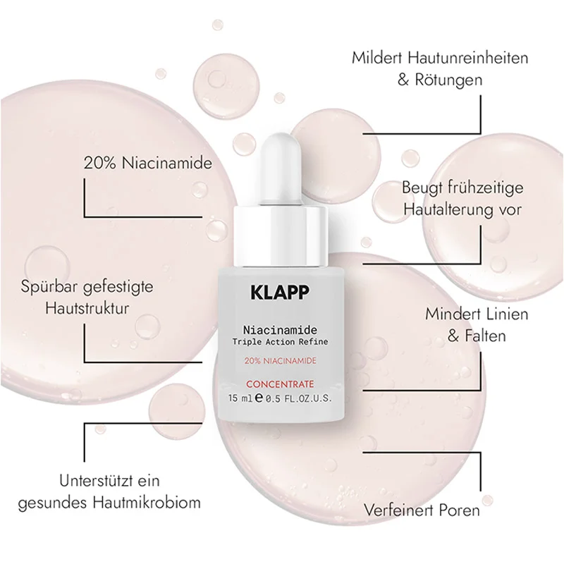 Niacinamide20% Triple Action Refine Concentrate, 30ml