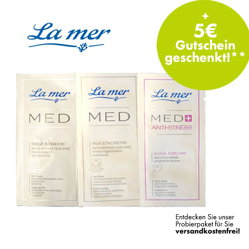 Probenbundle, La mer, empfindliche Haut Probenbundle, La mer, empfindliche Haut