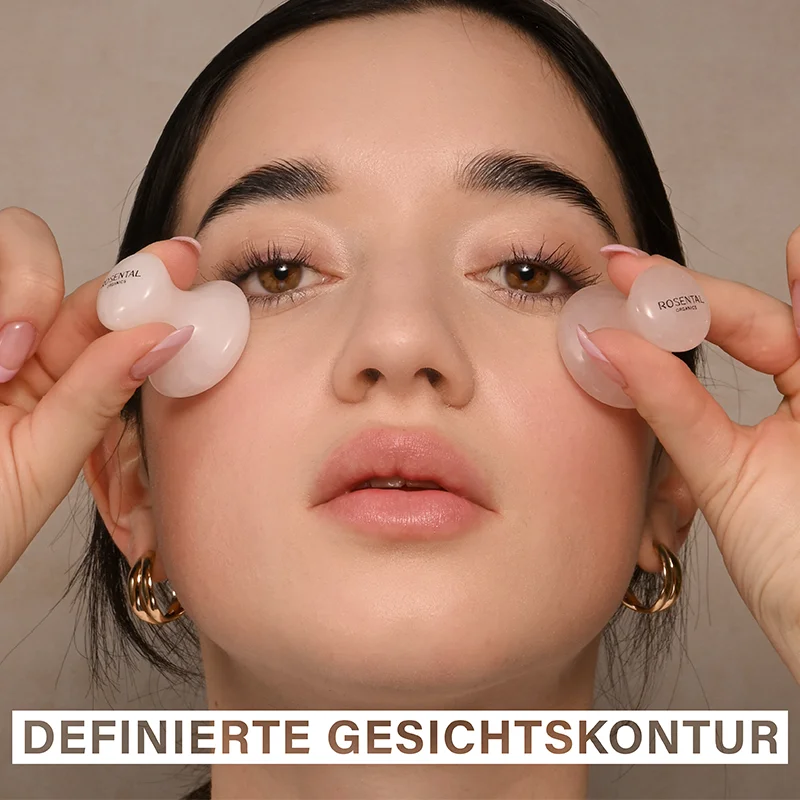 Eye Flowies Rose Quartz, 1 Paar