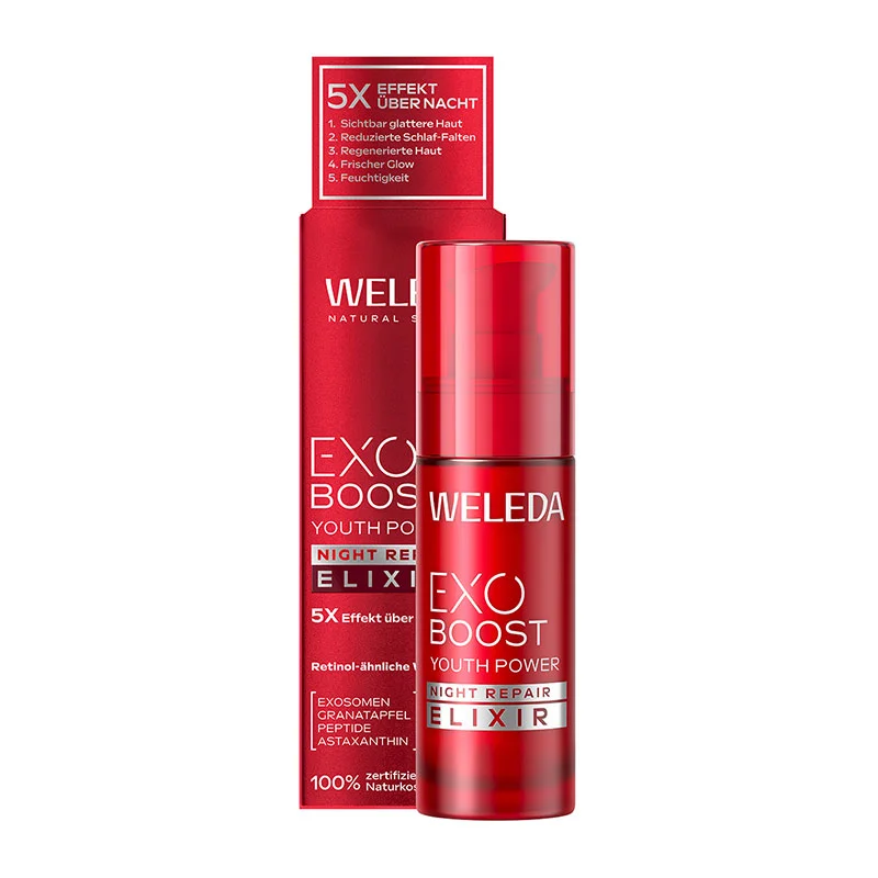 Exo Boost Youth Power Night Repair Elixier Granatapfel, 30ml