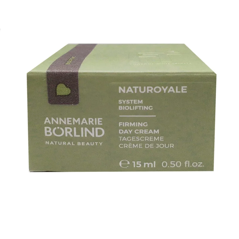 BÖRLIND, NATUROYALE, Firming Day Cream, 15ml