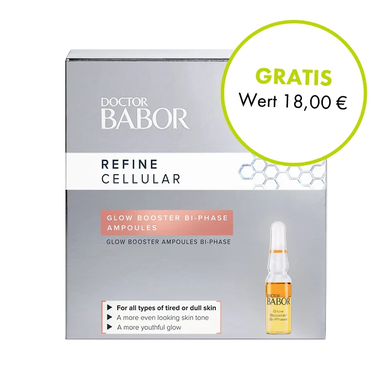 Babor, Refine Cellular Glow Booster Bi-Phase Ampoules, (W)