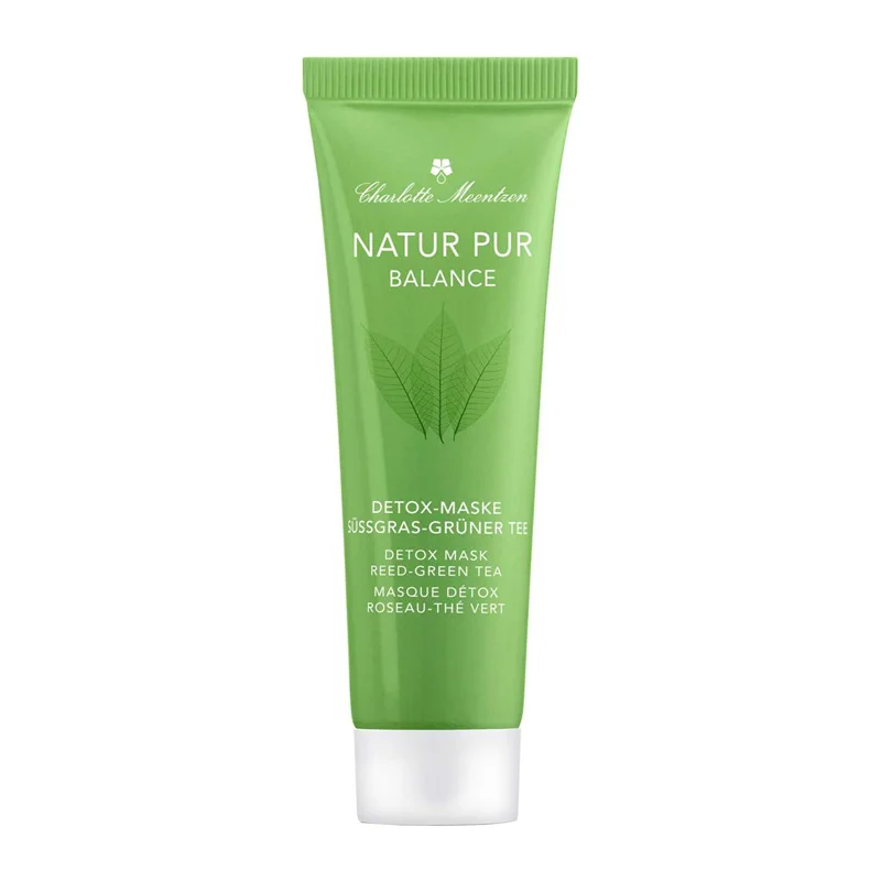 Natur Pur Balance, Detox-Maske Süßgras-grüner Tee, 30ml