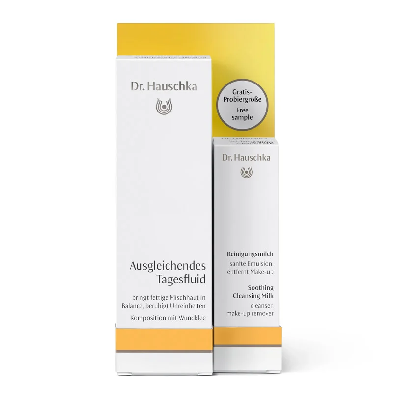 On-Pack Ausgleichendes Tagesfluid, 50ml+Reinigungsmilch 10ml