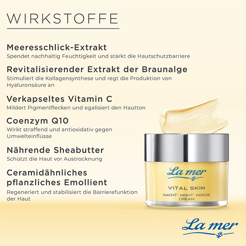 Vital Skin, Nachtcreme o.P., 50ml