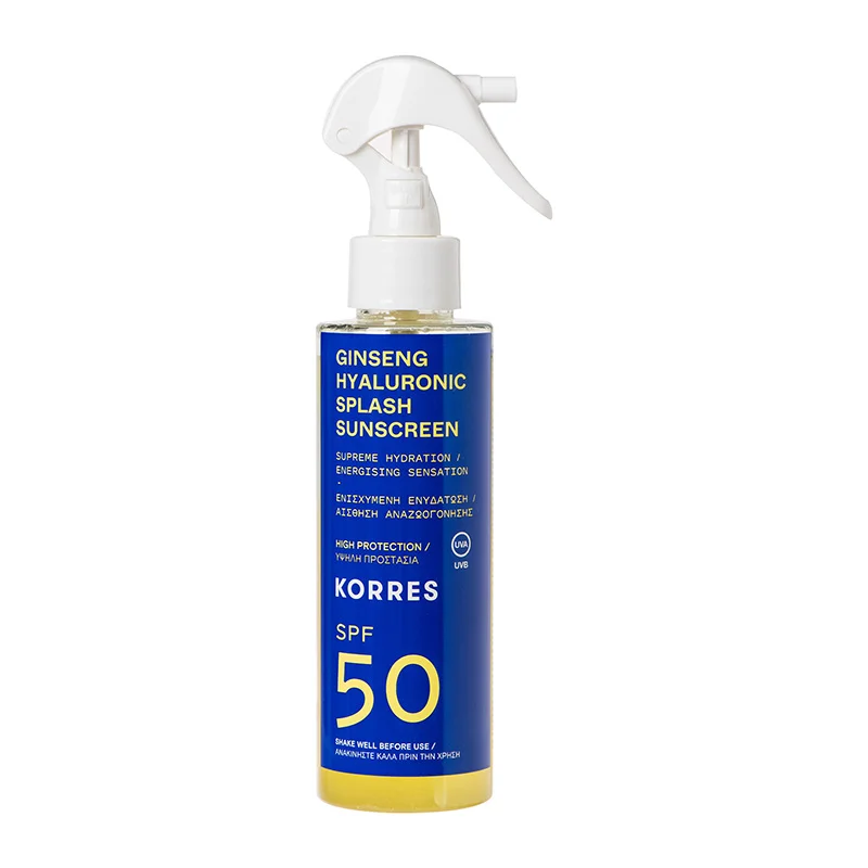 Ginseng Hyaluronic Splash Spray SPF50, 150ml