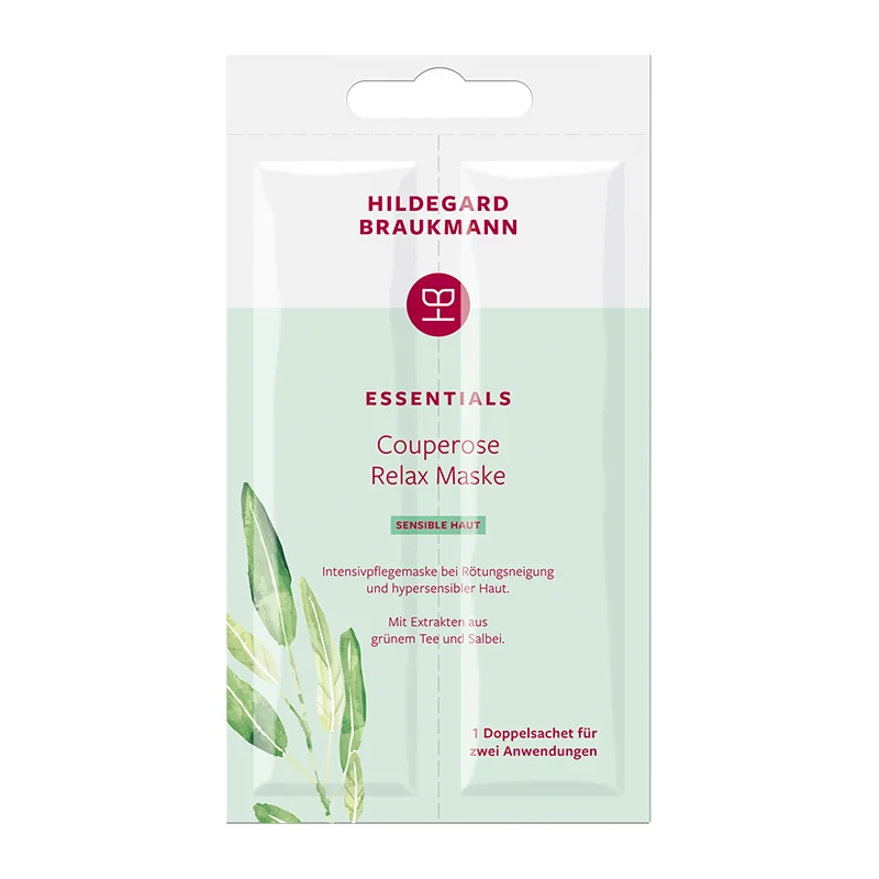 Essentials Couperose Relax Maske, 2x7ml