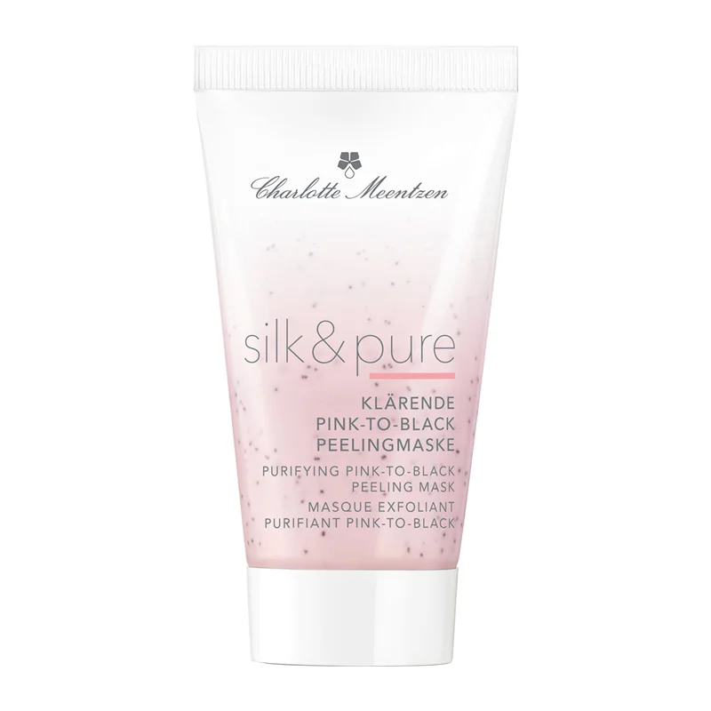 Silk und Pure, klärende Pink-to-Black Peelingmaske, 50ml