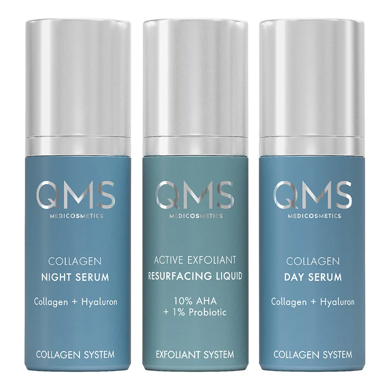 Collagen und Exfoliant Set Strong, 3 x 30ml