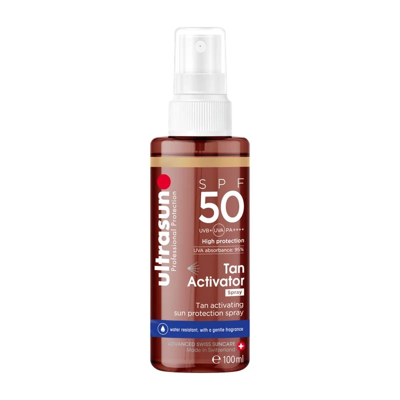 Tan Activator Spray SPF50, 100ml Tan Activator Spray SPF50, 100ml