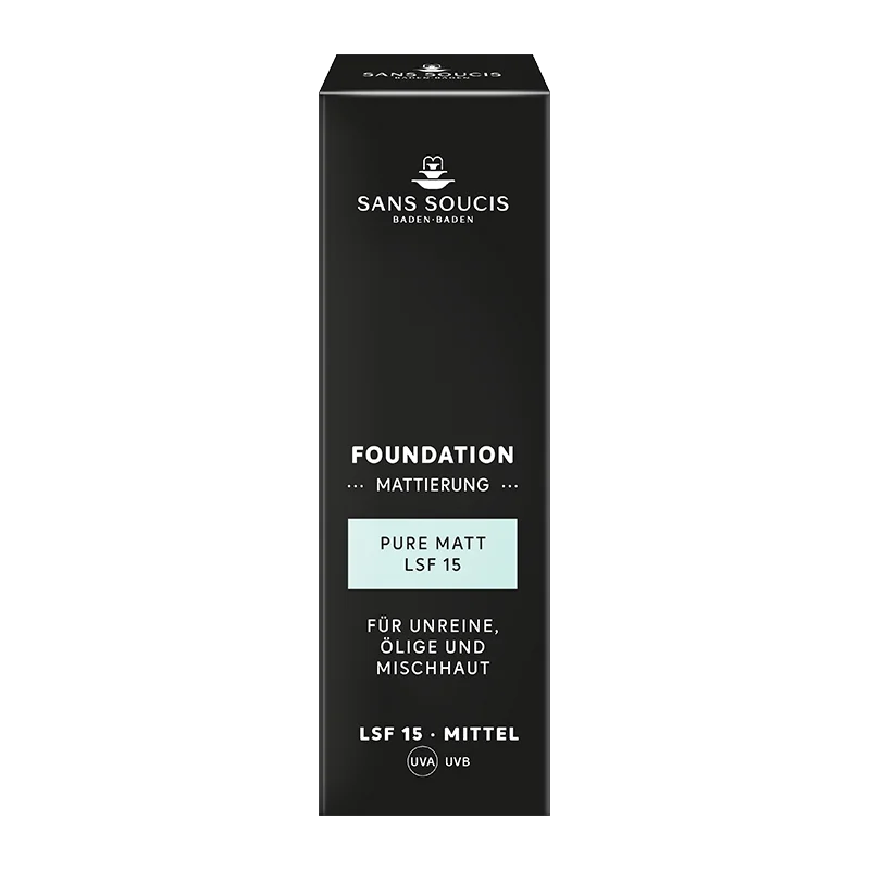 Pure Matt Foundation, 20 Natural Beige, 30ml