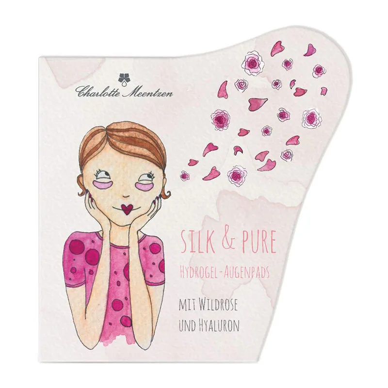 Silk und Pure Hydrogel-Augenpads mit Hyaluron, 5x2ml