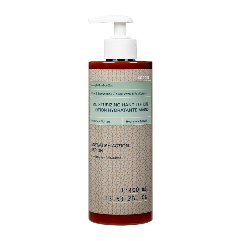 ALOE & PANTHENOL Feuchtigkeitsspendende Handlotion, 400ml