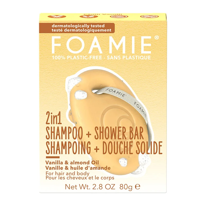 2in1 Hair & Body Bar Vanille Mandelmilch, 80g