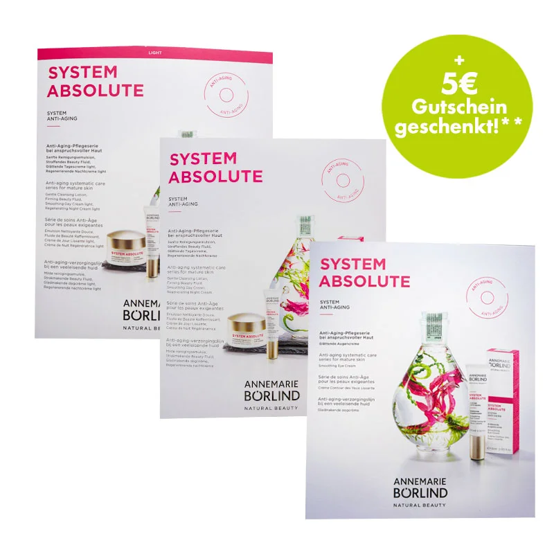 Probenbundle, ANNEMARIE BÖRLIND, System Absolute
