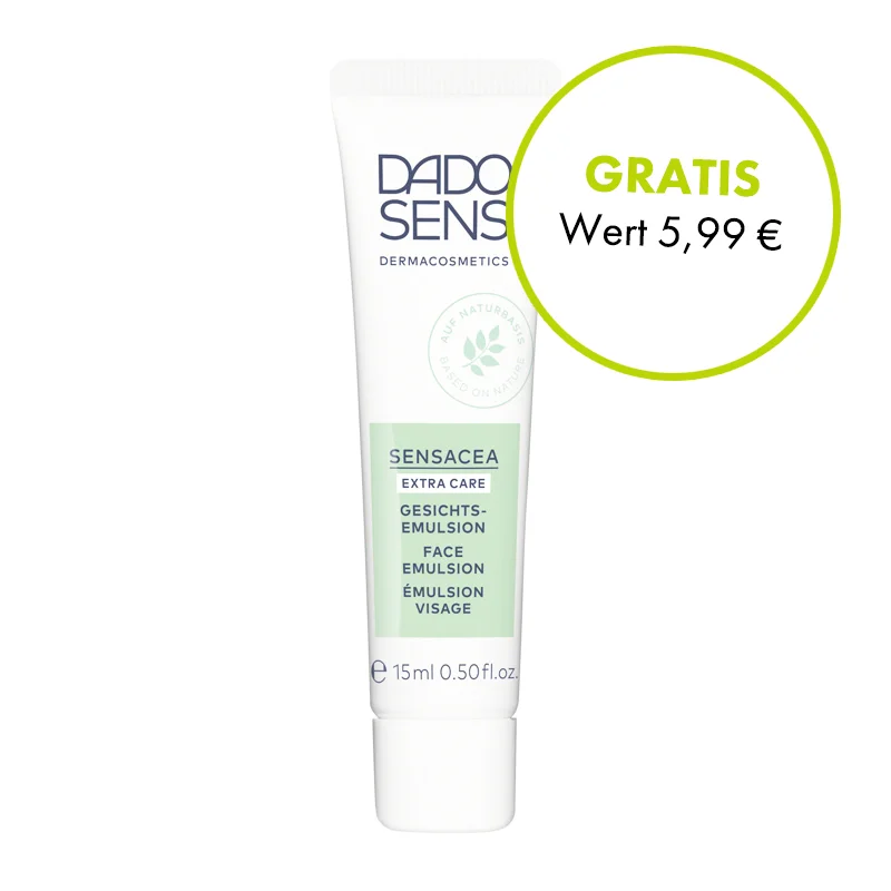 DADO SENS, SENSACEA Extra Care Gesichtsemulsion, 15ml
