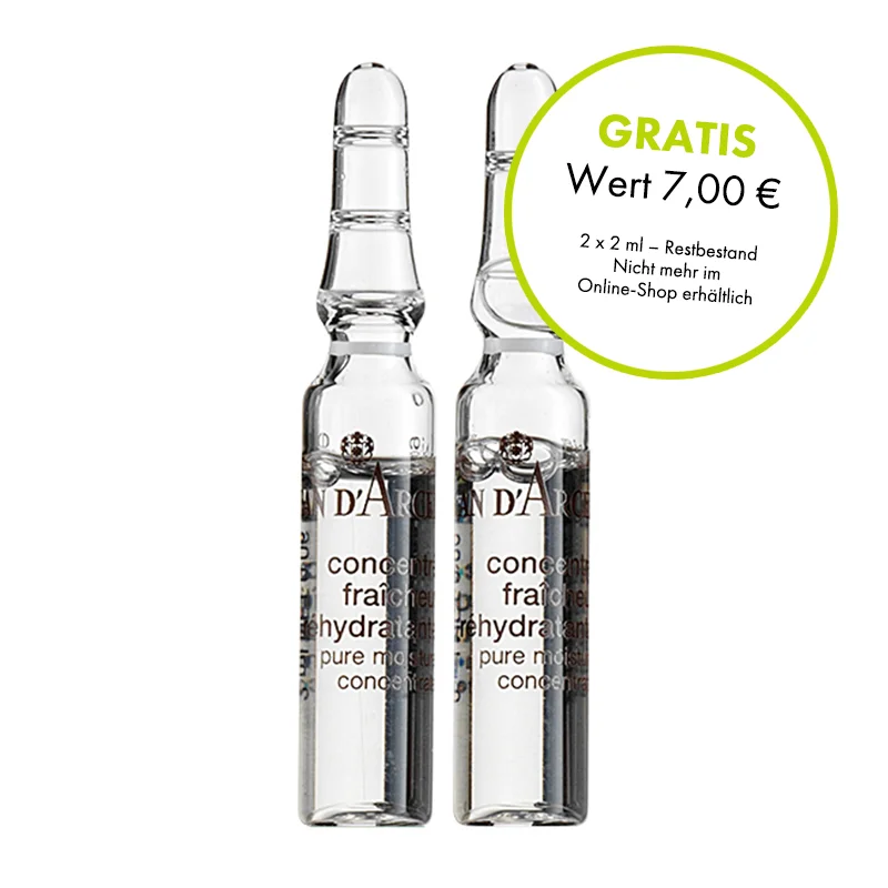 Jean DArcel, Concentre Fraicheur Rehydrante, 2x2ml