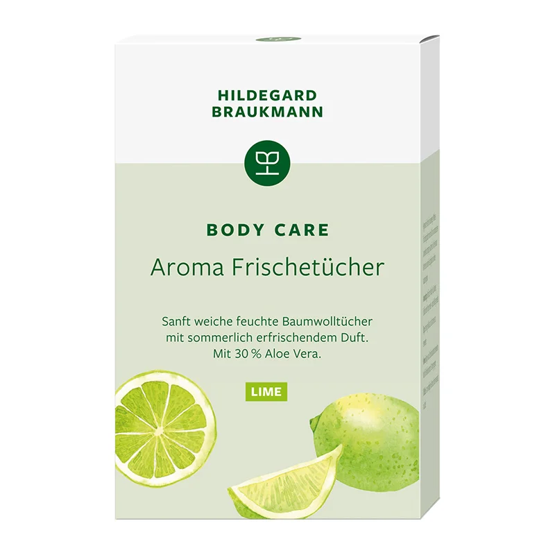 Aroma Frischetücher Lime, 10 Stück