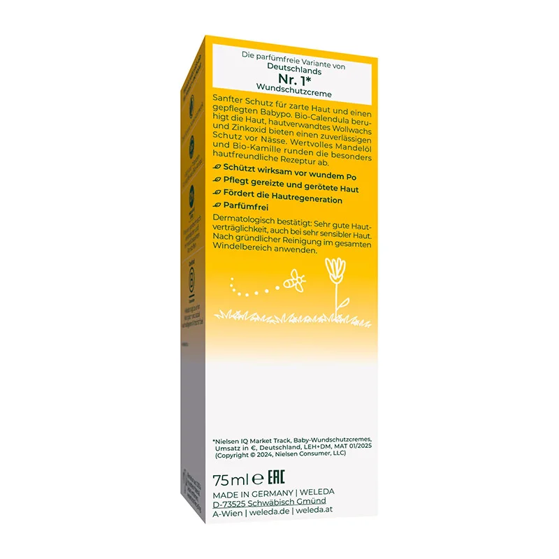 Calendula Wundschutzcreme parfümfrei, 75ml