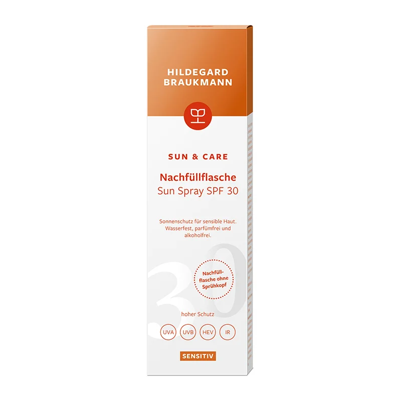 Sun & Care Sensitiv, Sun Spray SPF30, Nachfüllflasche, 275ml