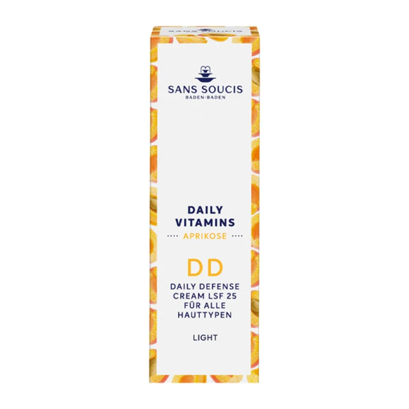 Daily Vitamins, Aprikose DD Cream Light LSF 25, 30ml