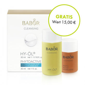 BABOR, Cleansing Hy-Öl+Phytoactive Hydro Base, 50ml+30ml