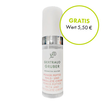 Gertraud Gruber, Power Peptid Hals- und Dekolletecreme, 5ml