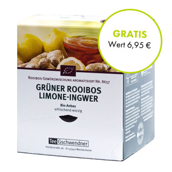 Rooibos Limone-Ingwer BIO (MasterBag Pyramid), 15x2g