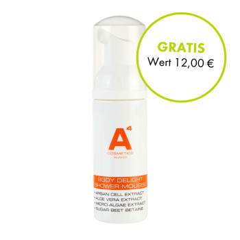 A4, Body Delight Shower Mousse, 50ml