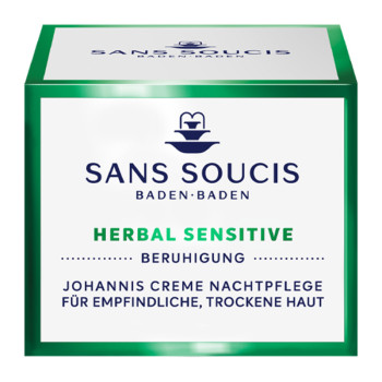 Herbal Sensitive, Johannis Creme Nachtpflege, 50ml