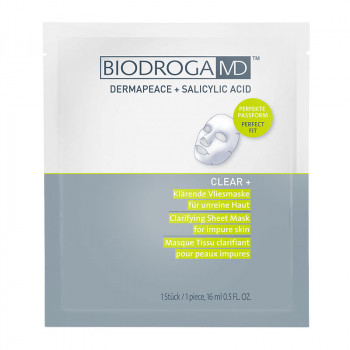 Clear+ Klärende Vliesmaske für unreine Haut, 16ml
