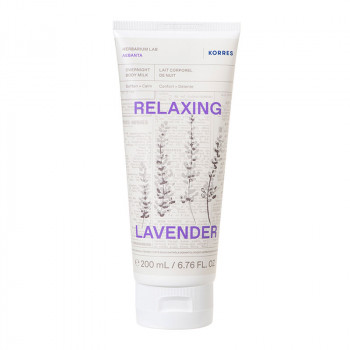 Relaxing Lavender Körpermilch für die Nacht, 200ml
