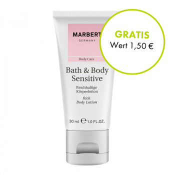 Marbert, Bath and Body Sensitive, reichh. Körperlotion, 30ml