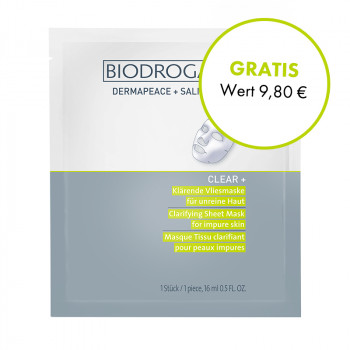 Biodroga MD, Clear Plus klärende Vliesmaske, 16ml