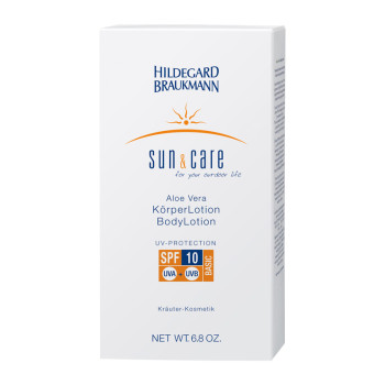 Sun and Care Aloe Vera Körperlotion SPF 10, 200ml
