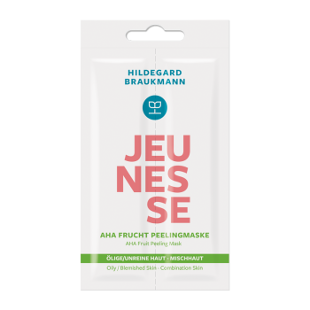 Jeunesse, AHA Frucht Peelingmaske Sachet, 2 x 7ml