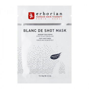 Detox, Blanc de Shot Mask, 12 Stück